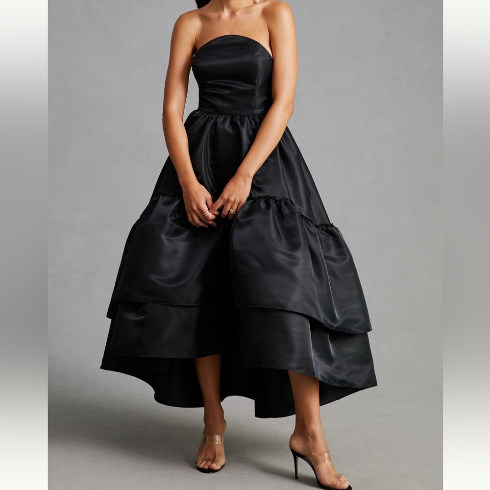 Like-New Mare Mare Tiered Strapless Dress